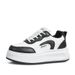White For Women, Spring New Casual Versatile Student Board Single Shoes, Korean Version Thick Soled Height_vogvips.com