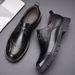 Premium Selected Top Layer Cowhide Business Men Spring Fashion Large Toe Derby Genuine Leather High-end Wedding Wenzhou_vogvips.com