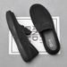 Bean Autumn New Matte Leather Men's Casual Soft Sole Father Style Comfortable One Foot Le Fu Shoes_vogvips.com