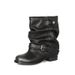 In-Stock Grape Mom Same Style Shoes With Hidden Wedge Platform Thick Sole Height Increase Wide Tube Pile Boots For Women_vogvips.com