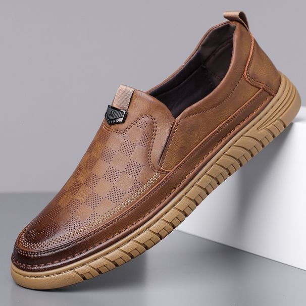 2026 Spring And Autumn New Handmade Casual For Men, Soft Sole Versatile Dad Shoes, Men's Slip-On Shoes 88181_vogvips.com