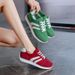 Spring New Lace Up Women's Sports Shoes Plus Size Woman Sneaks Mixed Colors Female Fashion Vsatile Flat Casual_vogvips.com