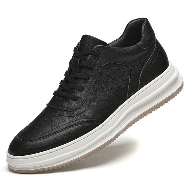 Men's Shoes Four Men's Casual Shoes Microfiber Leather Little White Shoes Men's Board Shoes Leather Shoes_vogvips.com
