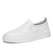 Large Size Men's Leather Shoes Genuine Leather Platform Casual Height Increase Men's Shoes Style Loafers Non-slip_vogvips.com