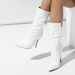 Women's Fashion Boots Pointed Toe Stiletto Heel Side Zipper Ankle Boots With Wrinkle Effect Waterproof Non-Slip Comfortable Lining_vogvips.com
