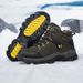 Mountaineering Shoes, Autumn And Winter Thick And Warm Snow Boots, Fashionable And Casual Outdoor Travel_vogvips.com