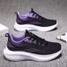 Summer Women's Running Shoes Athletic Casual Versatile Stylish Soft Sole High Elastic Mesh Lightweight_vogvips.com