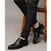 Youth Korean-style British Leather For Men, Business Formal Wedding Shoes, Pointed-toe Lace-up Men's With Internal_vogvips.com