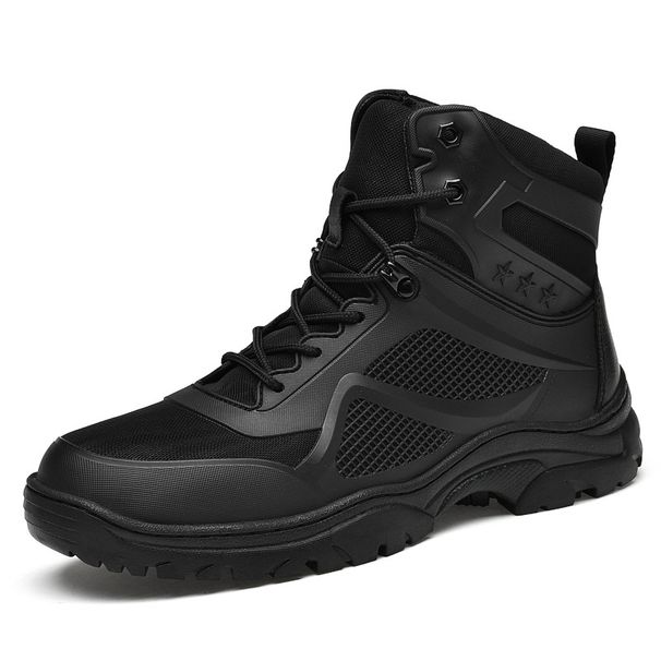 European Warm Series Summer Martin Boots Casual High-top Korean Version Breathable Height-increasing Men's Sports Shoes Internal Height_vogvips.com