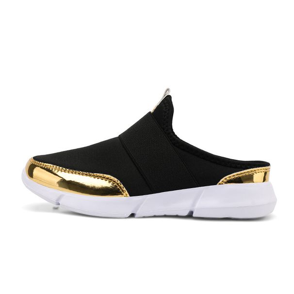 Spring New Breathable Half Lightweight Casual Women's Large Cool Dragging Slippers Single Shoes Cc3_vogvips.com