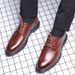 wangjia Business Formal Casual British Groom Genuine Height Increasing Suit Soft Sole Wedding Leather Shoes Men S Summer_vogvips.com