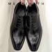 Euro Step Brogue Floral Men's Breathable Leather Square Toe Business Formal Oxford British Wedding Groom Shoes_vogvips.com