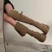 Over-the-Knee Large Tube Circumference Fleece Height Increasing Wide Women's Beauty Plus Size Thick Sole Long Boots_vogvips.com