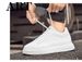 Invisible Heightening Shoes, Thick-soled Inner Heightening Men's Shoes, Small White Shoes, Breathable Sports Shoes, Casual Board Shoes_vogvips.com
