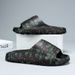 Men's Home Slippers One-word Fashion Personalized Slippers Can Be Worn Outside Slippers Beach Slippers_vogvips.com