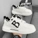 Men's Shoes Breathable Little White Shoes Male Students Platform Sports Shoes Casual Board Shoes_vogvips.com