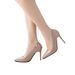 2025 Spring New Pointed Toe Patent Leather Solid Color Slip-On Shallow Mouth High Heels Commuting Interview French Style_vogvips.com