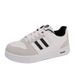 Little White Shoes Female And Female Students Leisure Sports Versatile Board Shoes Street Shooting_vogvips.com