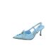 French Pointed Stiletto Strap High Heels For Women Outdoor 2025 Summer New Fairy Style Shallow Mouth Closed Toe Sandals_vogvips.com
