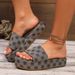 Women's Summer New Fashion Printed Designer Canvas Daily Casual Comfortable Vacation Beach Flip Flop Large Size 36-43_vogvips.com
