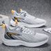 Men's Knitted Training Shoes plus Size Casual Comprehensive Exam Shoes for Middle And High School Export Physical Footwear_vogvips.com