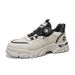 European Warm Series Autumn Winter New Fashion Rotating Button No-Tie Slip-On Martin Boots Leather Outdoor Sports Windproof Low-Cut Men's_vogvips.com