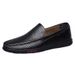 Leather Men's Shoes Day Men's Soft-soled Hole Shoes_vogvips.com