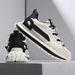 New Breathable Casual Sports Shoes Non-slip Soft Sole Small White Shoes Men's Trend Daddy Shoes_vogvips.com