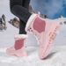 Snow Boots For Women In Winter With Plush Insulation, Thick Soled High Top Boots For Outdoor Women, Fashionable And Non Slip Casual Shoes_vogvips.com