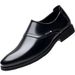TerraStride Spring Men's Business Wedding Height Increasing Casual Korean Style Leather Formal Breathable Groom Shoes_vogvips.com