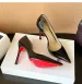2026S New European Style Women's Black Patent Leather High Heels Side Cut Out Pointed Toe Stiletto Pumps 31 43_vogvips.com