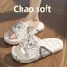 Flat Women 2025 New Summer Home Bathroom Shower For Men Outdoor Beach Couple One-Strap Slippers_vogvips.com