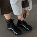 Women Boxing Boots SGIRL TWTW Multifunctional High-Top De Xun Boxing Shoes For Women Versatile Casual Mid-Calf Stylish Martin Boots Trendy_vogvips.com