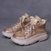 2025 Spring And Autumn New Genuine Leather Retro Fleece-Lined Warm High-Top Casual Thick-Soled Versatile Women's Shoes_vogvips.com
