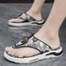Regal Footwear Flip-Flops Summer Sandals Outdoor Beach Non-Slip Trendy Men's Slippers_vogvips.com