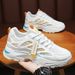 Spring New Breathable Mesh Men's Korean Version Versatile Height Increasing Sports Casual Dad Trendy Shoes_vogvips.com