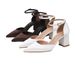 Pointed-toe Fashion Ankle Strap Chunky Elegant Light Women's High Heels, Comfortable And Non-tiring Square Heel_vogvips.com
