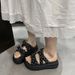 Thick-soled High-end Slippers Women, Summer Outdoor Wear, 2026 New Model, Suitable For Pairing With Skirts, Fairy-style_vogvips.com