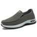 Euro Step Men's Autumn New Casual Old Beijing Cloth Slip-On Single Dad Soft Sole Comfortable Work Shoes_vogvips.com