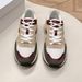 2025 New Arrival Casual Tennis Shoes For Woman Mesh Round-Toe Thick Sole Lace-Up Sneakers Shoes Mix Colors Sewing Walk S_vogvips.com