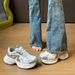 Ins Korean Version New Dad For Women 2025 Spring Student Sports Running Casual Shoes With Thick Sole Increased Y2581_vogvips.com