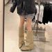 Autumn Winter New Long Over-the-Knee Pointed Toe Chunky High Heel Tube Riding Western Cowboy Boots Trendy_vogvips.com