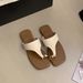 Women's Open-Toe For Outdoor Wear, Summer New Soft Flat Flip-Flops, Vacation Style Beach Sandals_vogvips.com