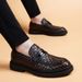 Summer New Loafers, Casual Bean British Business Formal Leather Shoes, Men's Ciphertext Order_vogvips.com