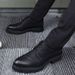 European Warm Series Korean Version Martin British Fashion Trendy Business Casual Leather Men's Short Boots Height Increasing Shoes_vogvips.com