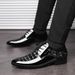 And Spring Autumn 2025 New Leather Men's Korean Edition Trendy British Style Pointed Large Size Versatile Work Wedding_vogvips.com