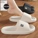 Summer Fashion Shoes Comfortable Slippers For Men Home Flat Sandals Flip Flops Couples Bathroom Indoor Slides_vogvips.com