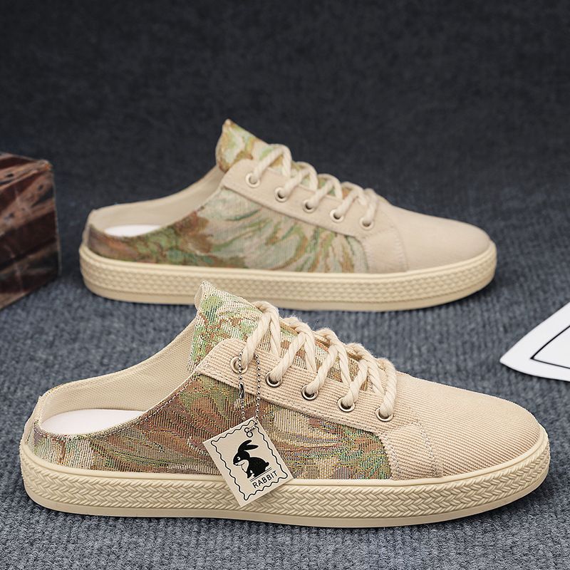 Men's Shoes With A Pair Of Sandals Breathable Casual Cloth Shoes_vogvips.com