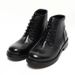 European Warm Series Autumn Winter New Martin Derby Genuine Leather Large Sole Fashion Men's Shoes Lace-up Short Boots Youth Style_vogvips.com