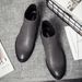 European Warm Series Men's High Top Business British Martin Side Zipper Ankle Boots_vogvips.com